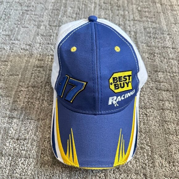 NASCAR Pit Cap Collection Best Buy‎ Racing Matt Kenseth #17 The Game Hat - Picture 1 of 7